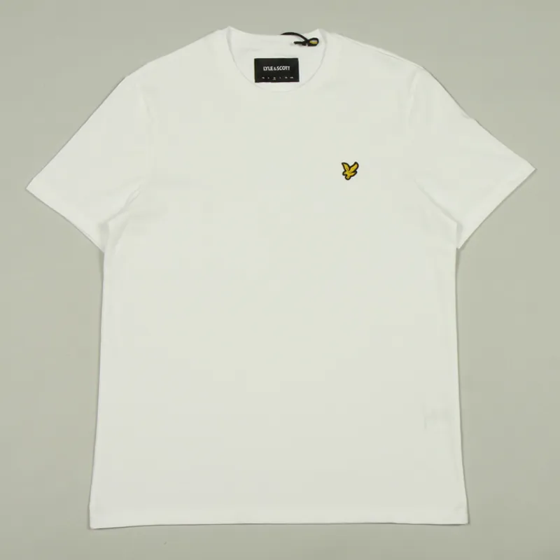 Lyle and Scott Plain T-Shirt - White